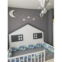 Karışık 4 Renk 80x130 4 Örgü Koruma Yatak Koruyucu Özel Tasarım