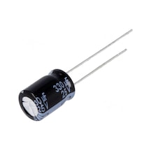 330uf 25v Elektrolitik Kondansatör 8x11.5 3.5mm 105c 10 Adet Pcs