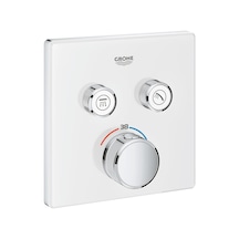 Grohe Grohtherm Smartcontrol Çift Valfli Akış Kontrollü. Ankastre Beyaz