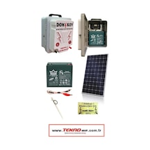 Güneş Enerjili Ayı Domuz Kovucu Çit Sistemi Kutulu