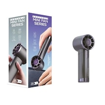 Subzero Fw50 3 Kadameli Dijital Göstergeli Usb Şarjlı El Fanı