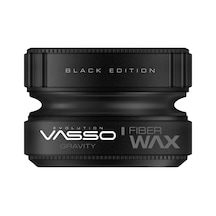 Vasso Black Edition Fiber Wax / Orta Ve İnce Telli Saçlar / Gravity 150 Ml