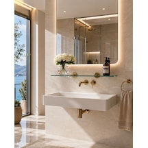 Lıfe Banyo Etajer Acar Ld5117 000 Açık Krem