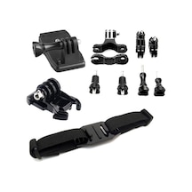 Gopro Hero 7 Aksiyon Kamera Uyumlu 8 Parça Motor Bisiklet Seti