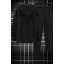 Uyguntarz Unisex Müslüm Baskılı Eşofman Takımı Siyah