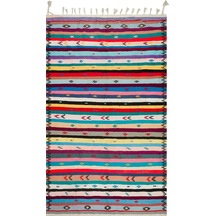 El Dokuma Sanatının Geleneksel Çizgileriyle Vintage Halı 197 X 330 Cm 10034