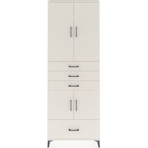 Arges Dolap 5 Raflı 4 Çekmeceli 4 Kapaklı 88x30x243 Aytaşı-aytaşı Aytası