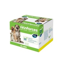 Viyo Reinforces Köpek 7 Şase Köpek Prebiyotik İçecek, Bağırsak Florası Düzenleyici, İştah, Sindirim & Bağışıklık Güçlendirici Sıvı Takviye