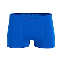 Erkek Dikişsiz Boxer Mavi Erkek Dikişsiz Boxer Mavi