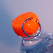 Mizaku Ultra Kompakt Bidet 0.5 Litre Su Şişeleri Için Taşınabilir Taharet Musluğu Tuvalet Duşu Turuncu