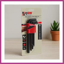 Gees Global Alyan Anahtar Takımı 9'lu Siyah Uzun 180 Mm Gbzs