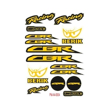 Cbr Motosiklet Çoklu Sticker Seti 04