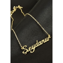 Şeydanur - 698 - İsimli - Novapazr - Kolye -sarı altın