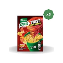 Knorr Çabuk Çorba Twist Cheese Kimchi - 3 Adet