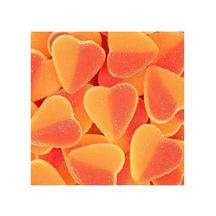 Şeftali Kalp 1000 Gr. Yumuşak Şeker