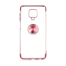 Redmi Note 9 Pro Yüzüklü Köseleri Renkli Seffaf Kamera Kor Kilif 434322262