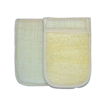 Doğal Kabak Lifli Kese Banyo Eldiveni Çift Taraflı Vucüt Kesesi Peeling Eldiven,15x23 Cm,exfoliating, Cilt Temizleyici Yenileyici Canlandırıcı Etki, Selülit Karşıtı,hücre Yenileme