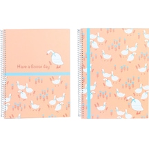 Ancor B'log Goose A4 Spiralli Çizgili Defter 111507