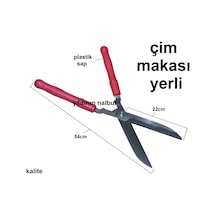 Çim Makası Budama Makası Ot Biçme Makası Plastik Sap Çim Bi