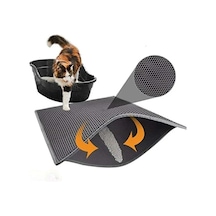Elekli Gri Paspas, Kedi Tuvalet Önü Temizleyici 21 x 21