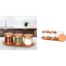 Bronz Baharat Seti Lüx 3lü Set Diğer