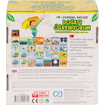 Caegt-5053 Doğayı Öğreniyorum Eğitici Oyun Kartları -