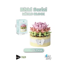 Panlos Micro Block Bitki Serisi 1255 Çiçek Buketi 232 Parça Oyuncak Yapım Seti Ffp-1255