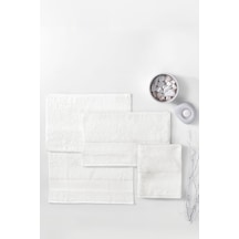 Yataş Essentials 3'lü El / Yüz / Baş Havlu Seti Ekru - 50 x 90 CM Ekru