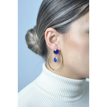 Kadir Jewellery 22 Ayar Altın Kaplama Vintage Küpe -el İşçiliği Ve Hipoalerjenik Küpe çok renkli 93593306