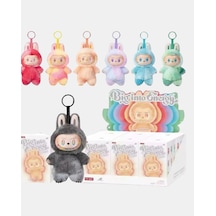 Mey İthalat Dekoratif Labubu Peluş Figür Oyuncak Yeni Seri Pembe
