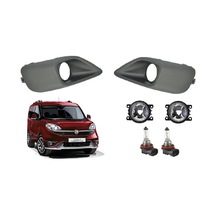 Fiat Doblo 4 Sis Farı Sis Kapağı Sis Far Seti Komple Takım Sağ Ve Sol