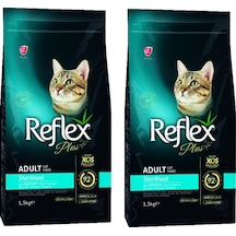 Reflex Plus Sterilised Somonlu Kısırlaştırılmış Yetişkin Kedi Maması 2 x 1500 G