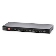 Hadron Hdx1430 Hdmı Splitter 4k 1 In 8 Out Siyah