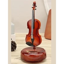 Hareketli Keman Müzik Kutusu - Nostaljik Keman Müzikli Dönence