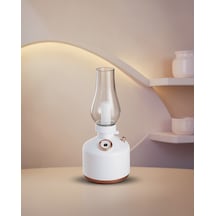 Ledli Retro Gaz Lambası Görünümlü Buhar Püskürtücü Uczzz0621lambanemlendirici