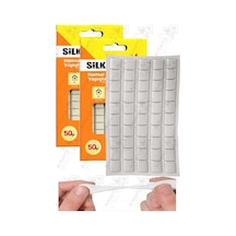 Hamur Yapıştırıcı Tack-it 50gr 2 Paket Silka 65 Parça Macun Sakız Yapıştırıcı Takıt Çerçeve Afiş Duvar