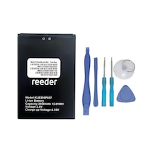 Reeder P13 Blue Batarya Pil  Batarya + Tamir Seti