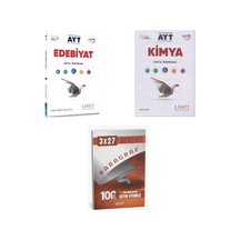 2027 2027 Limit Ayt Edebiyat Video Çözümlü + Kimya Soru + Anla Kazan Paragraf Deneme 3'lü Set