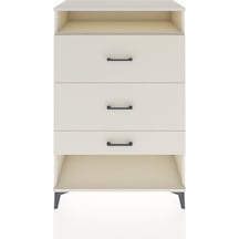 Hyperion Dolap Tek Raflı 3 Çekmeceli 88x44x134 Aytaşı-aytaşı Aytaşı