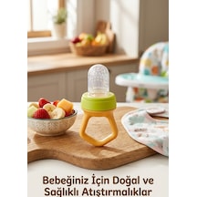 Bebek Diş Kaşıyıcılı Meyve Süzgeçi Çok Renkli