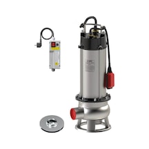 Sumak Sdf 20/2 İnox Komple Paslanmaz Kirli Su Dalgıç Pompa 220 Volt 2.2 Hp 16.5 Mss