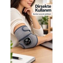 Dijital Ekranlı Diz Bandı Cırt Cırtlı