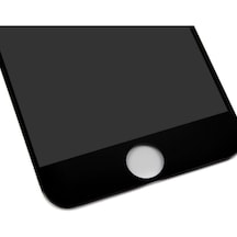 Senalstore Iphone 7 Plus- 8 Plus 6d Kavisli Temperli Hayelet Ekran Koruyucu Renk - Siyah Kırılmaz Cam
