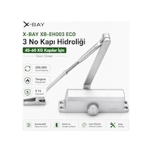 X-Bay  XB-EH003 ECO 3 Numara 45-60 Kg Kapılar İçin Kapı Hidroliği