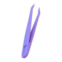 Koodmax Hassas Elektronik Ve El Sanatları Tamir Cımbızı Sert Plastik 8cm Düz Cımbız Mor