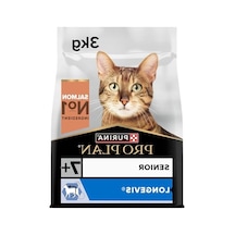 Somonlu Kuru Kedi Maması 3 Kg Yaşlı Kediler İçin Besleyici 100 G