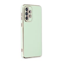 Samsung Galaxy A53 5g Kılıf Volet Silikon - Açık Yeşil