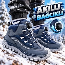Promax Çocuk Kışlık Outdoor Akıllı Bağcıklı Laci Bot 32-37 Buz - Lacivert
