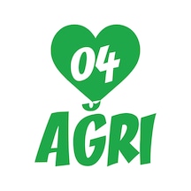 Kalpli 04 Ağrı Araba Sticker 17x17 Cm Yeşil