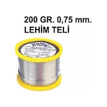 KURTEL 200 Gram 0,75mm Lehim Teli - Kargo Ücretsiz